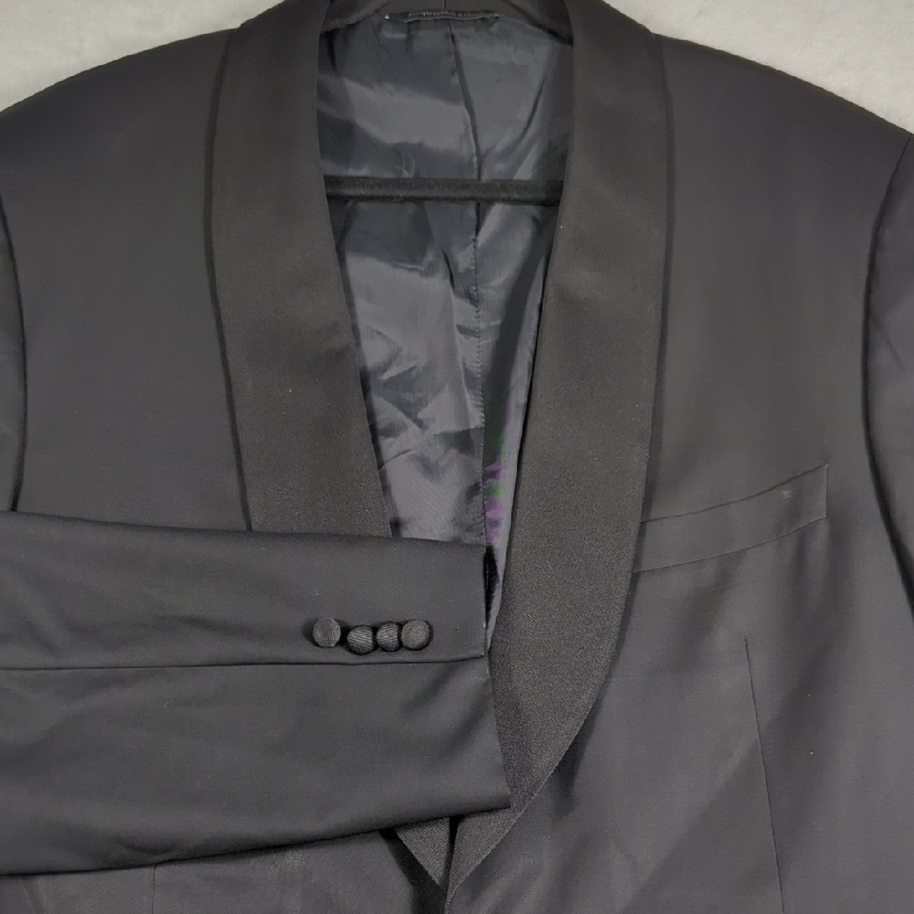 Samuelsohn Vitale Barberis Canonico Super 110 Shawl Lapel Mens Tuxedo Jacket 56L